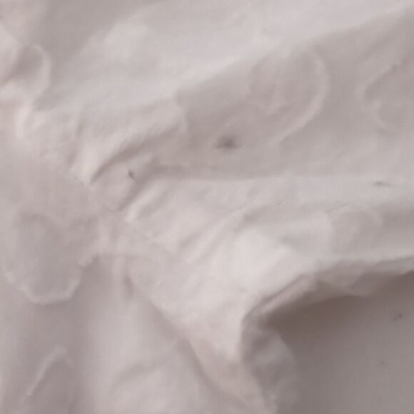 NWOT Splendid White Button Down Short Sleeve Shirt - Picture 8 of 8